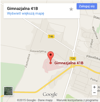 Na ilustracji mapa serwisu Google Maps z adresem i pozycją Szpitala św. Łukasza